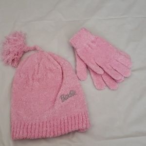 Barbie Beanie and Gloves Set